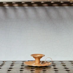 1771 ITALO OTTINETTI Bougeoirs|Maison De Campagne-Bougeoir en aluminium - Doré