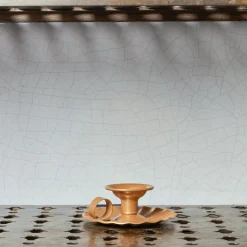 1771 ITALO OTTINETTI Bougeoirs|Maison De Campagne-Bougeoir en aluminium - Doré