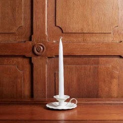 1771 ITALO OTTINETTI Bougeoirs|Maison De Campagne-Bougeoir en aluminium - Ivoire