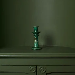 1286 HOUSEHOLD HARDWARE Bougeoirs-Bougeoir en céramique - Vert