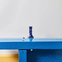 1394 EMILIE HOLM ATELIER Bougeoirs-Bougeoir en céramique émaillée - Nuit