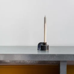 2992 MAISON MERE Bougeoirs-Bougeoir en grès émaillé Saito