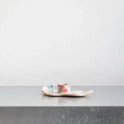 1479 HARLIE BROWN STUDIO Bougeoirs-Bougeoir multicolore