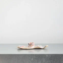 1479 HARLIE BROWN STUDIO Bougeoirs-Bougeoir multicolore