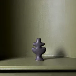 1027 MODERN LIVING Bougeoirs-Bougeoir Yara - Noir - Ferm LIVING