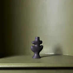 1027 MODERN LIVING Bougeoirs-Bougeoir Yara - Noir - Ferm LIVING