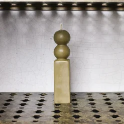 2070 MULIER STUDIO Bougies & Parfums D'intérieur-Bougie Azteca - Oliva