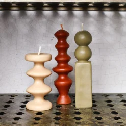 2070 MULIER STUDIO Bougies & Parfums D'intérieur-Bougie Azteca - Oliva