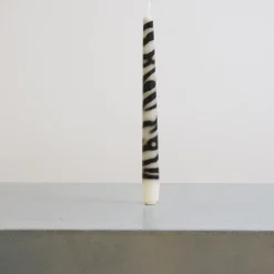 1352 CERERIA INTRONA SRL Bougies & Parfums D'intérieur-Bougie conique - Zèbre