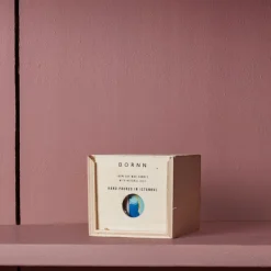 1814 BORNN Bougies & Parfums D'intérieur-Bougie en marbre crème - Algues & Citron