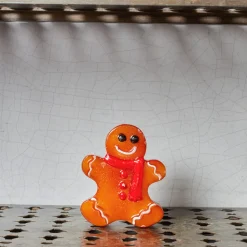 1352 CERERIA INTRONA SRL Bougies & Parfums D'intérieur-Bougie Noël - Bonhomme Pain D'épice