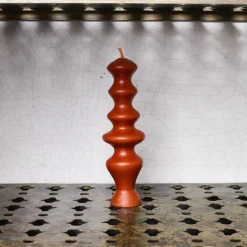 2070 MULIER STUDIO Bougies & Parfums D'intérieur|L'esprit Merci-Bougie Onda - Terracota