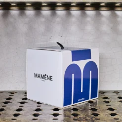 2195 MAMENE Bougies & Parfums D'intérieur|L'esprit Merci-Bougie Podium L - Bleu Cobalt