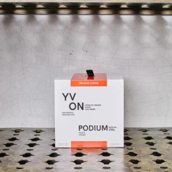 2195 MAMENE Bougies & Parfums D'intérieur-Bougie Podium M - Orange