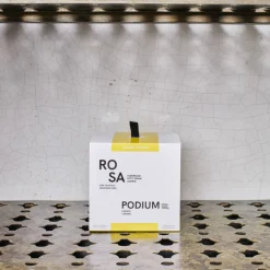 2195 MAMENE Bougies & Parfums D'intérieur-Bougie Podium S - Jaune