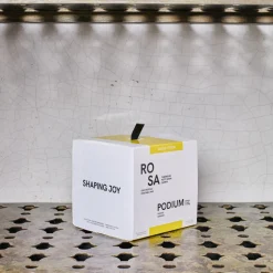 2195 MAMENE Bougies & Parfums D'intérieur-Bougie Podium S - Jaune