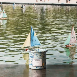 1814 BORNN Bougies & Parfums D'intérieur-Bougie splash bleu - Jasmine