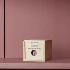 1814 BORNN Bougies & Parfums D'intérieur-Bougie splash rose - Vanille & Rose