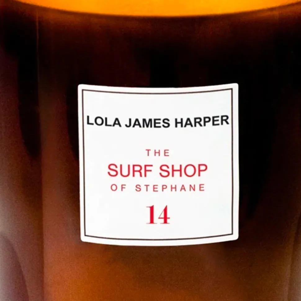 2999 SAS W Bougies & Parfums D'intérieur-Bougie The Surf Shop in San Diego - Lola James Harper - 190 g