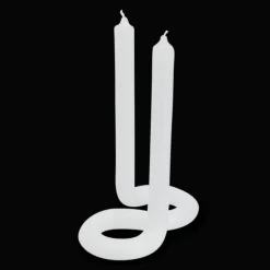 1024 LEX POTT Bougies & Parfums D'intérieur-Bougie Twist - Blanc - Lex Pott