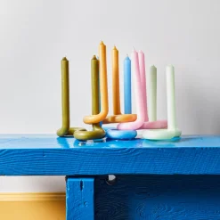 880 HEADSUP DESIGN COMPANY Bougies & Parfums D'intérieur-Bougie Twist - Olive Green - Lex Pott