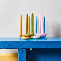 880 HEADSUP DESIGN COMPANY Bougies & Parfums D'intérieur-Bougie Twist - Olive Green - Lex Pott