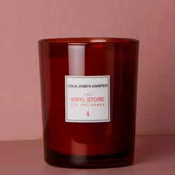 2999 SAS W Bougies & Parfums D'intérieur-Bougie Vinyl Store - Lola James Harper - 190 g