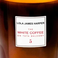 2999 SAS W Bougies & Parfums D'intérieur-Bougie White Coffee - Lola James Harper - 190 g