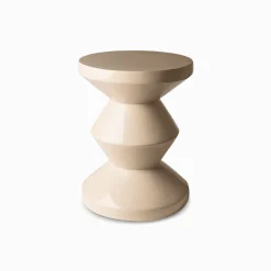 216 POLS POTTEN Bouts De Canapé|L'esprit Merci-Bout de canapé Zig Zag - Beige