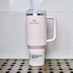 309 STANLEY Gourdes|L'esprit Merci-Bouteille isotherme Quencher H2.0 - Rose