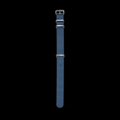 Femme MERCI Les Bracelets|Bracelets-Bracelet de montre NATO en nylon - Bleu