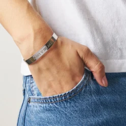 Femme ALMARITA Bracelets-Bracelet Merci Argenté - Dreams