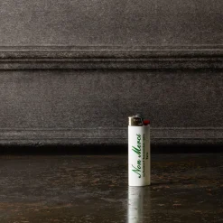 1799 MARKM LASER Les Accessoires Merci|Allumettes & Briquets-Briquet - Vert "Rive Gauche" - Non Merci