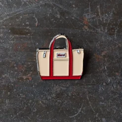 2213 HEYANG Les Accessoires Merci-Broche en métal Merci - Cabas Candide