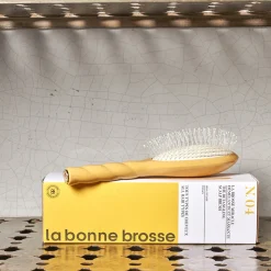 1664 LA BONNE BROSSE Accessoires De Beauté|Soins Des Cheveux-Brosse à cheveux N.04 LA MIRACLE - Démêlante & Massante - Jaune