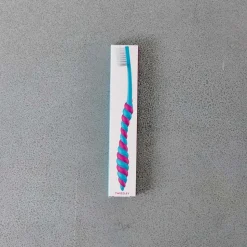 2235 TWIZZLEY Brosse À Dents Et Dentifrice|Accessoires De Salle De Bain-Brosse à dent - Cyan & Magenta