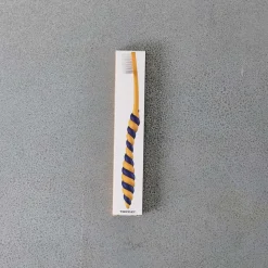 2235 TWIZZLEY Brosse À Dents Et Dentifrice|Accessoires De Salle De Bain-Brosse à dent - Jaune & Marine