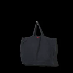 Femme 200 LINTEX Cabas Merci|Cabas-Cabas en lin lavé Merci - Bleu Encre