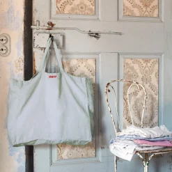 Femme 200 LINTEX Cabas Merci|Cabas-Cabas en lin lavé Merci - Gris Vésuve