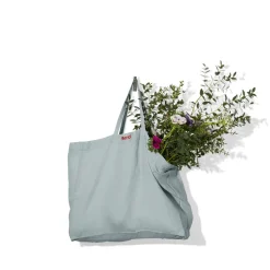 Femme 200 LINTEX Cabas Merci|Cabas-Cabas en lin lavé Merci - Gris Vésuve