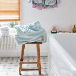 Femme 2100 GAZEX Sélection De Bain Merci|Cabas Merci-Cabas en éponge - Bleu Antiparos