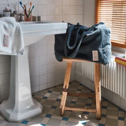 Femme 2100 GAZEX Sélection De Bain Merci|Cabas Merci-Cabas en éponge - Bleu Pétrole