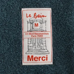 Femme 2100 GAZEX Sélection De Bain Merci|Cabas Merci-Cabas en éponge - Bleu Pétrole