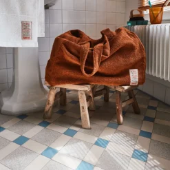 Femme 2100 GAZEX Sélection De Bain Merci|Cabas Merci-Cabas en éponge - Brique de Sienne