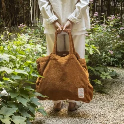 Femme 2100 GAZEX Sélection De Bain Merci|Cabas Merci-Cabas en éponge - Brique de Sienne