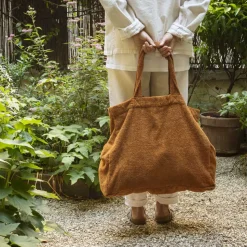 Femme 2100 GAZEX Sélection De Bain Merci|Cabas Merci-Cabas en éponge - Brique de Sienne