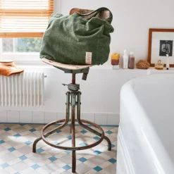 Femme 2100 GAZEX Sélection De Bain Merci|Cabas Merci-Cabas en éponge - Vert d'Anduze