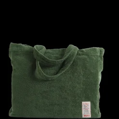 Femme 2100 GAZEX Sélection De Bain Merci|Cabas Merci-Cabas en éponge - Vert d'Anduze