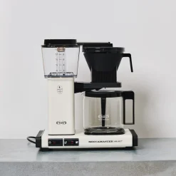 1386 MOCCAMASTER BY CALITA L'esprit Merci-Cafetière filtre Moccamaster - KBG Select Blanc