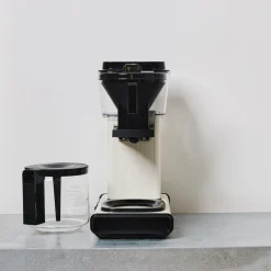 1386 MOCCAMASTER BY CALITA L'esprit Merci-Cafetière filtre Moccamaster - KBG Select Blanc